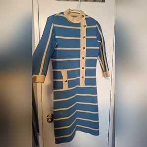 Vintage Gorgeous Wool Dress British